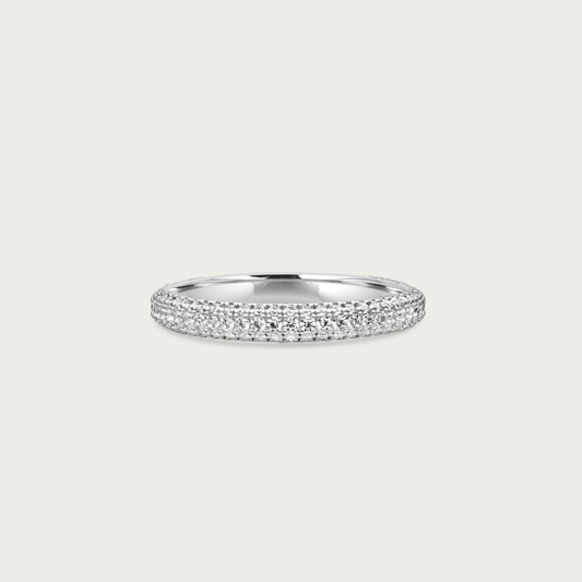 The Pave Donut Ring