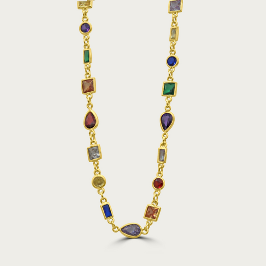 The Multi Gemstone Necklace