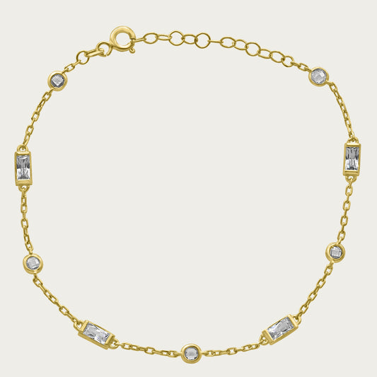 The Baguette Stone Bracelet