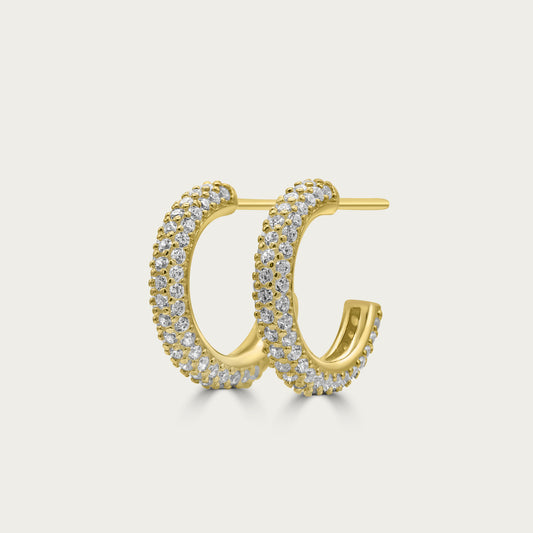 The All Around Pave Earrings