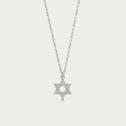 The Pave Star of David Necklace