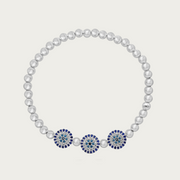 The Triple Pave Evil Eye Armcandy Bracelet