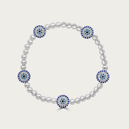 The Covered in Pave Evil Eye Armcandy Bracelet