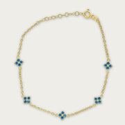 The Four Cluster Bracelet