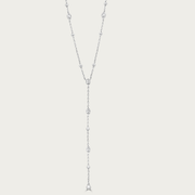 The Beaded Bezel Station Lariat