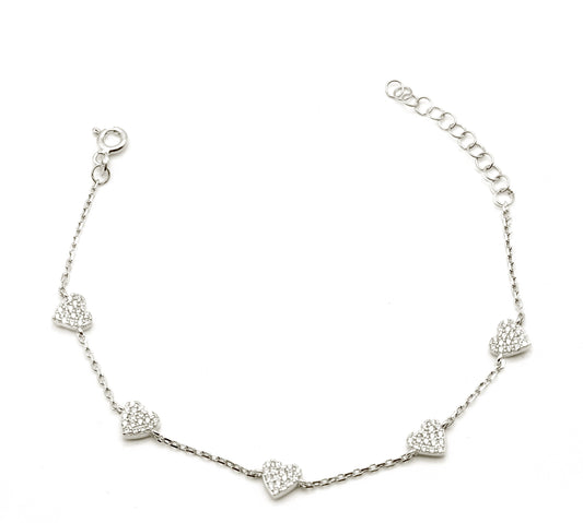 The Shining Mini Heart Bracelet