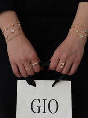 The High and Low Bezel Eternity Ring