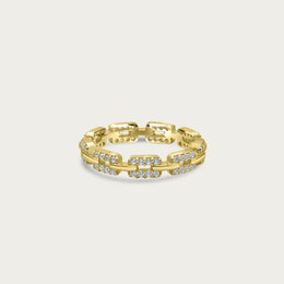 The Glimmer Chain Ring