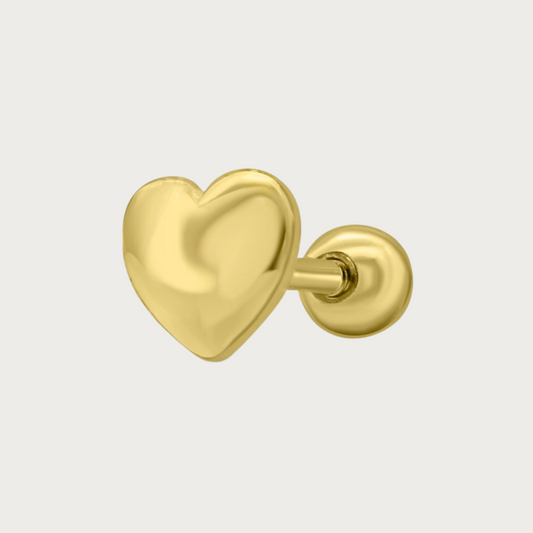 The Puffed Heart Stud