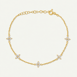 The Four Cluster Bracelet