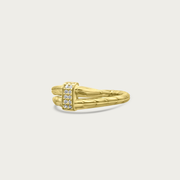 The Snake Skin Wrap Around Ring