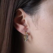 The Mixed Shape CZ Hoops