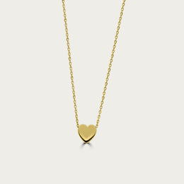 The Solid Mini Heart Necklace