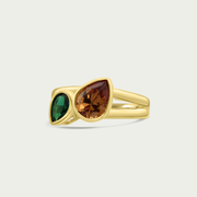 The Duet Ring -Amber