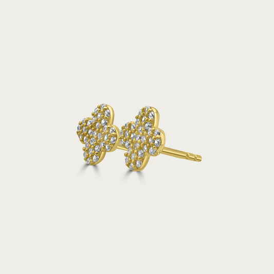 The Shining Mini Clover Studs