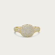 The Pave Signet Ring