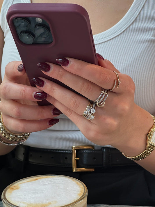 The Interlocked Stacked Ring