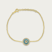 The Murano Glass Evil Eye Bracelet