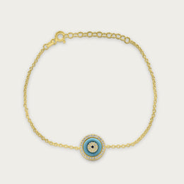 The Murano Glass Evil Eye Bracelet