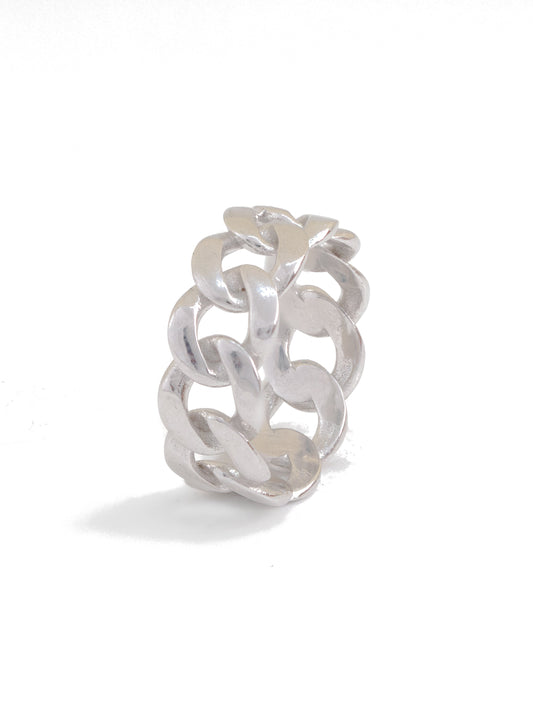 The Unadorned Cuban Link Ring