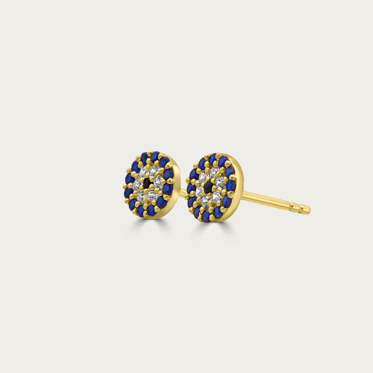 The Classic Pavé Evil Eye Studs