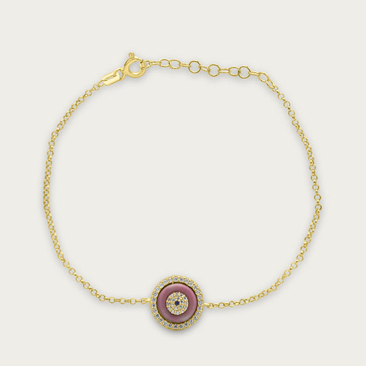 The Murano Glass Evil Eye Bracelet