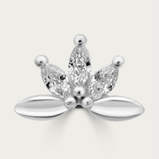 The Marquis Flower Stud