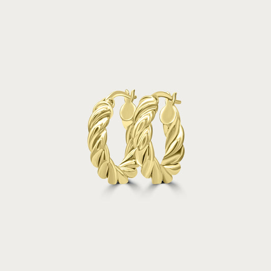 The Bold Twisted Hoops