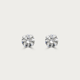 The Invisible Setting Classic CZ Studs