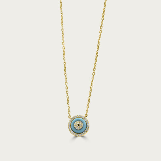 The Murano Glass Evil Eye Necklace