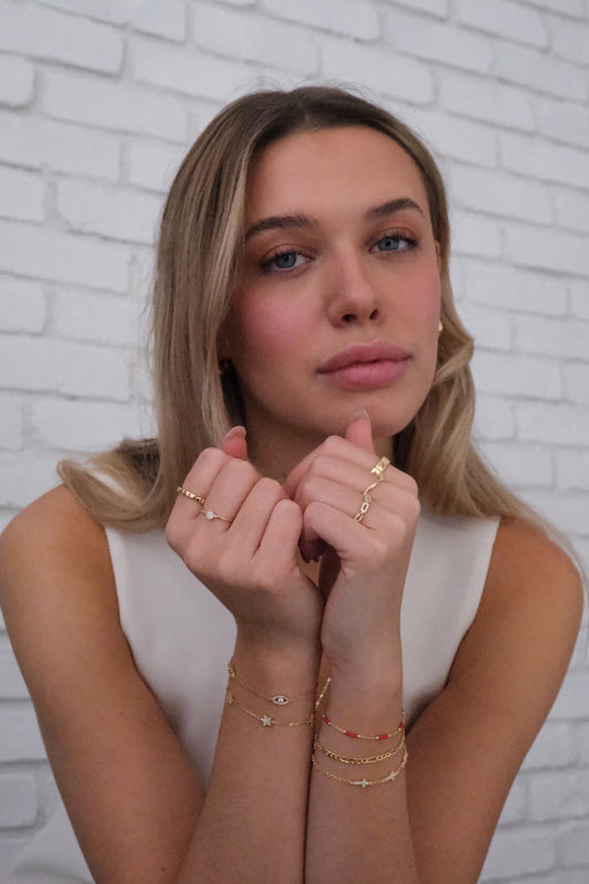 The Covered in Crosses Bracelet