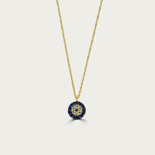 The Classic Pave Evil Eye Necklace