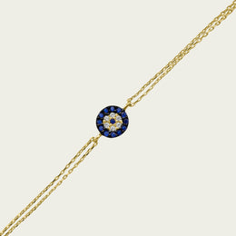 The Classic Pave Evil Eye Bracelet