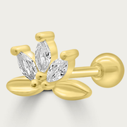 The Marquis Flower Stud