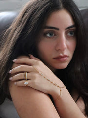 The Victorian Setting Marquise Solitaire Ring