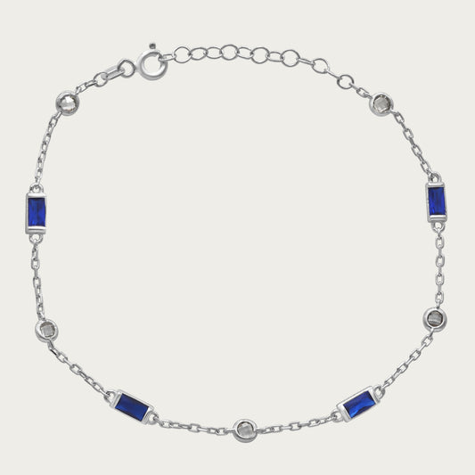 The Sapphire Baguette Stone Bracelet