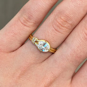 The Diamond Buckle Ring