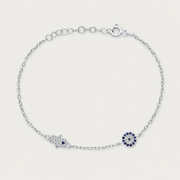 The Evil Eye and Hamsa Bracelet