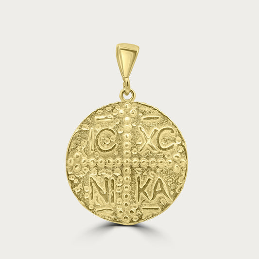 The Konstantinato Byzantine Coin Pendant