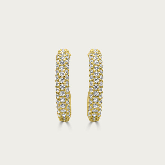 The All Around Pave Earrings