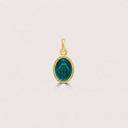 The Small Enamel Madonna Charm