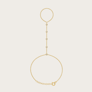 The Flowing CZ  Handchain