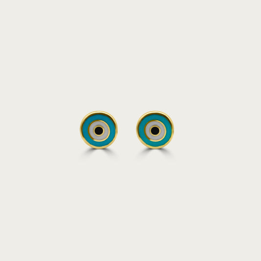 The Round Evil Eye Studs