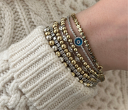 The Murano Glass Eye Tennis Bracelet