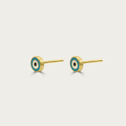 The Round Evil Eye Studs