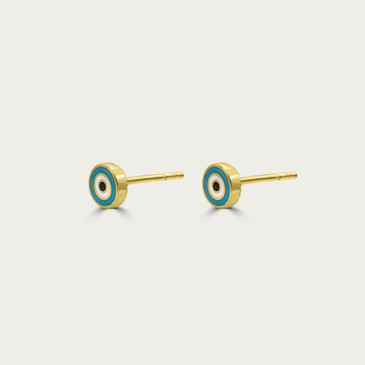 The Round Evil Eye Studs