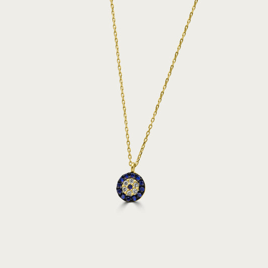The Classic Pave Evil Eye Necklace