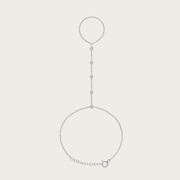 The Flowing CZ  Handchain