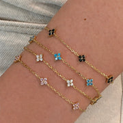 The Four Cluster Bracelet