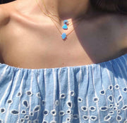 The Opal Evil Eye Necklace